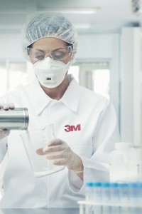 Portrait of confident scientist in laboratory